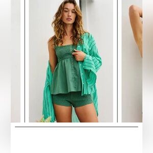 Free people M mermaid NWT set